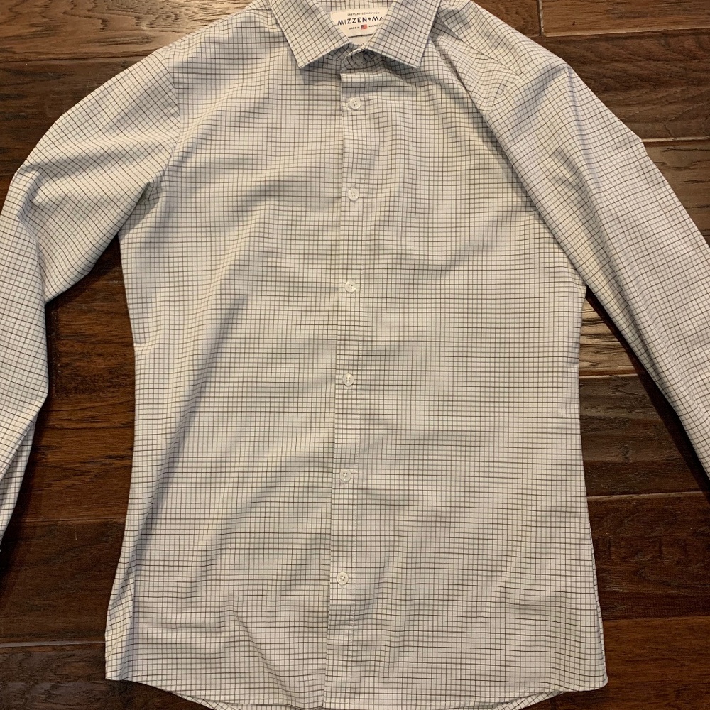 Mizzen and Main Leeward Collection Dress Shirt, M